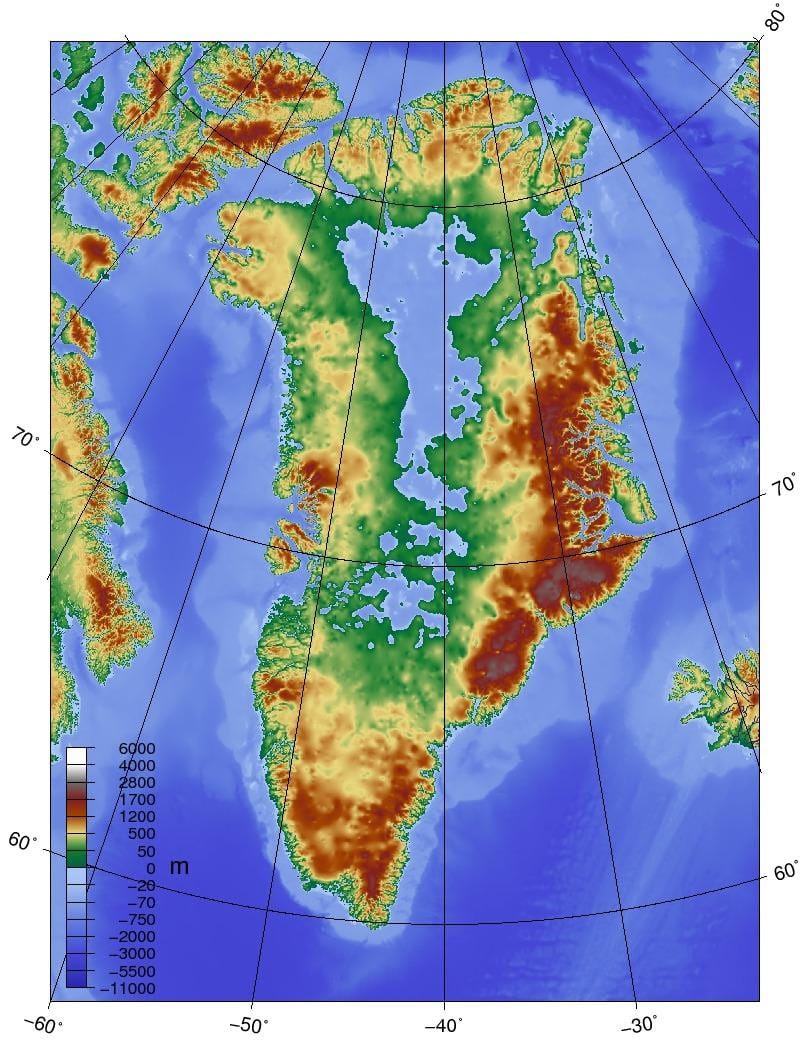 Kort af danmörku landslaginu